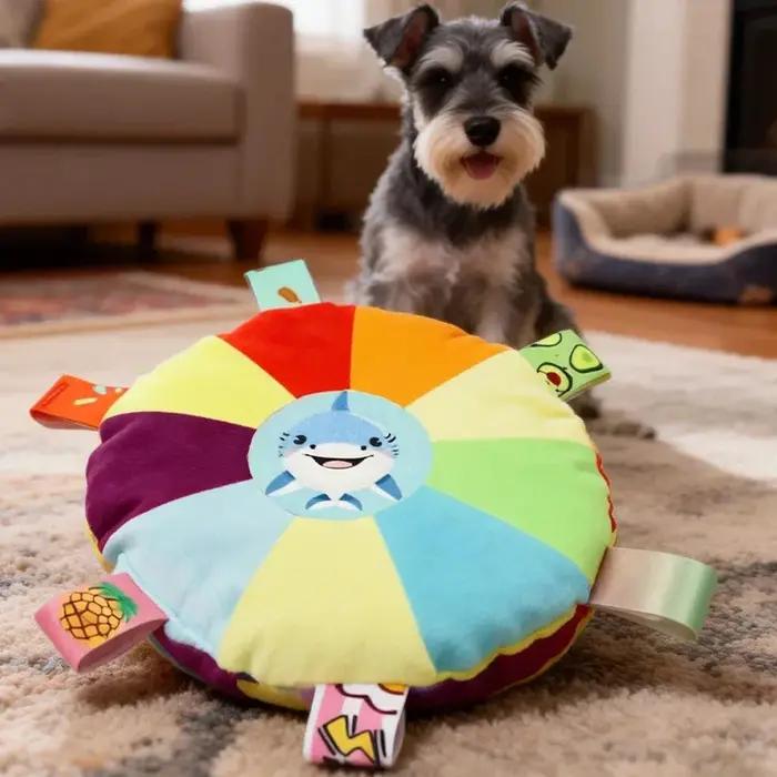 Jouet en peluche sonore pour chien