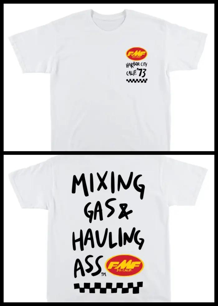 T-shirt en coton imprimé pour homme FMF