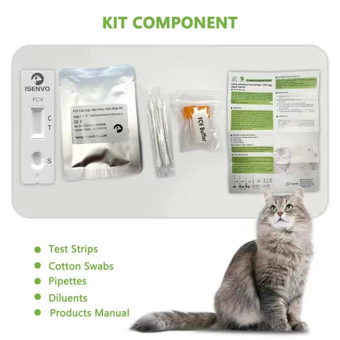Kit de test de précision pour chat félin