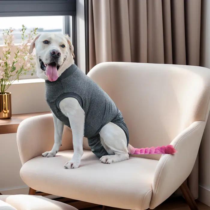 Combinaison de récupération post-opératoire pour chien