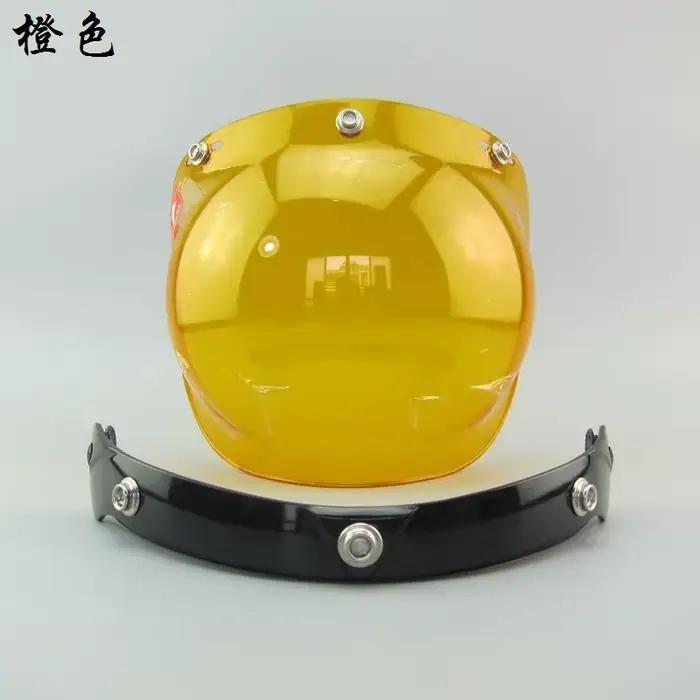 Visière à bulles pour casque de moto