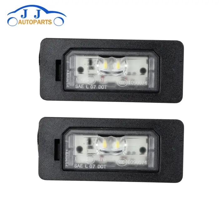 Eclairage de plaque d'immatriculation LED pour BMW Série 1 Série 3 Compatible avec plusieurs modèles de coupés et berlines Blanc Argent Orange Occasions quotidiennes et spéciales
