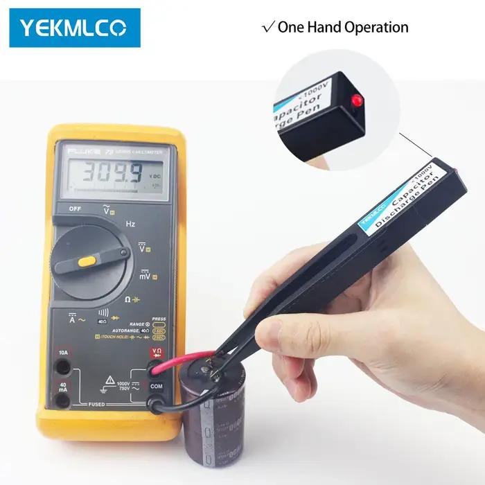 YEKMLCO – stylo de décharge à condensateur, décharge rapide, haute tension 1000V, outil de réparatio