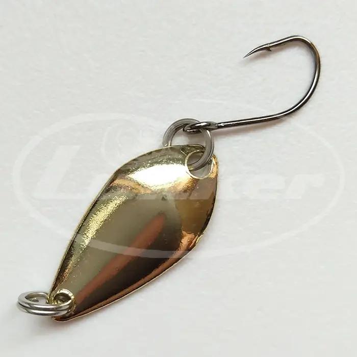 Lunker cuillère truite carpe petit ruisseau de pêche appât dur leurre 1.5g 2.5g 3.5g 5g