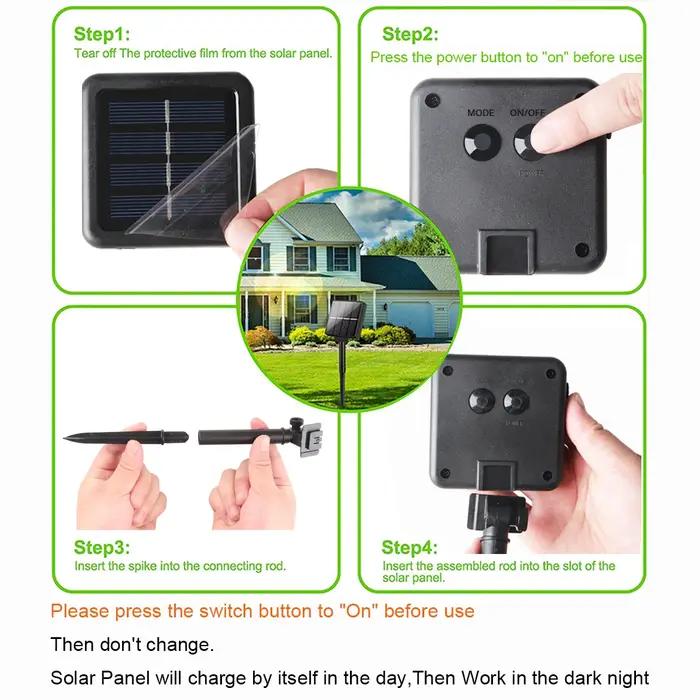 7 M/12 M/22 M/32 M LED chaîne solaire fée lumières chemin extérieur guirlandes lampe Patio étanche n