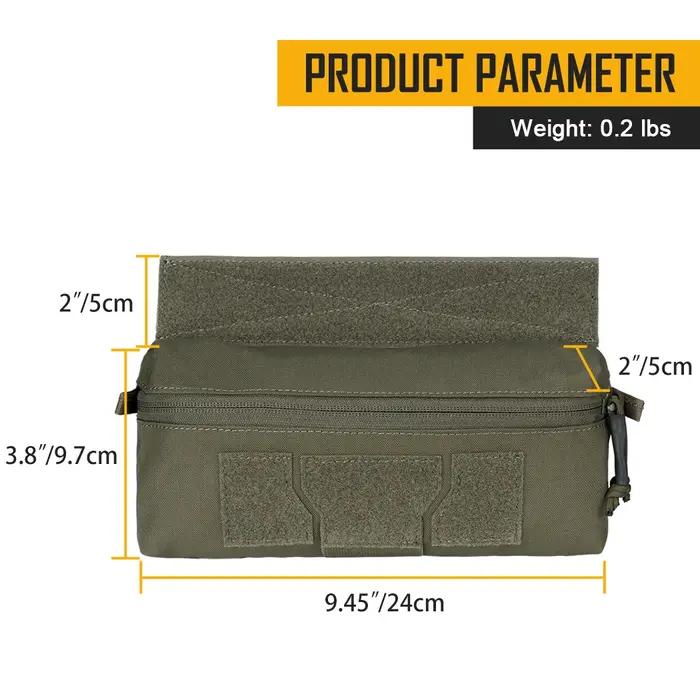 Mini pochette abdominale IDOGEAR D3 JPC 3584 - Sac banane tactique pour chasse et outdoor