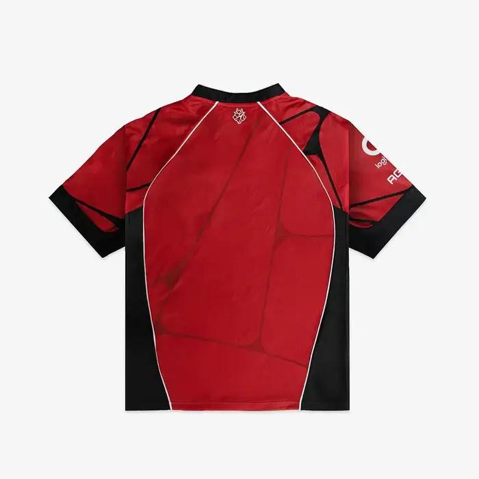 G2 Esports New Team Jersey T-shirt Prestige 2026 respirant rouge noir manches courtes unisex fans de
