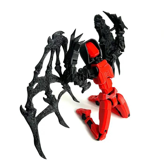 Mannequin factice imprimé en 3D, série 13 guerrier sanglant, jouets, figurines d'action, Robot Shapeshift mobile multi-articulé, ornements, cadeaux
