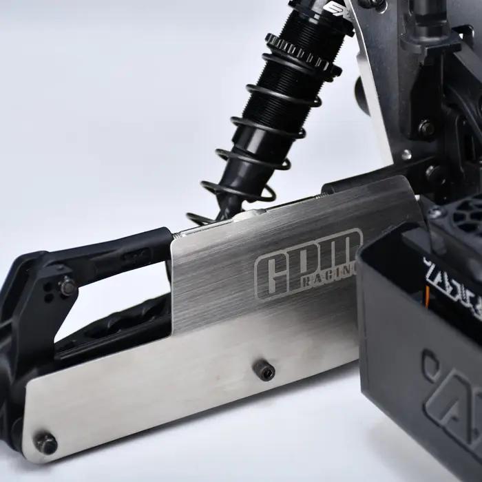 GPM pour ARRMA 1/7 FIRETEAM BIG ROCK 1/8 KRATON OUTCAST notoire EXB V6 6S bras de Suspension arrière en métal et acier inoxydable garde-boue