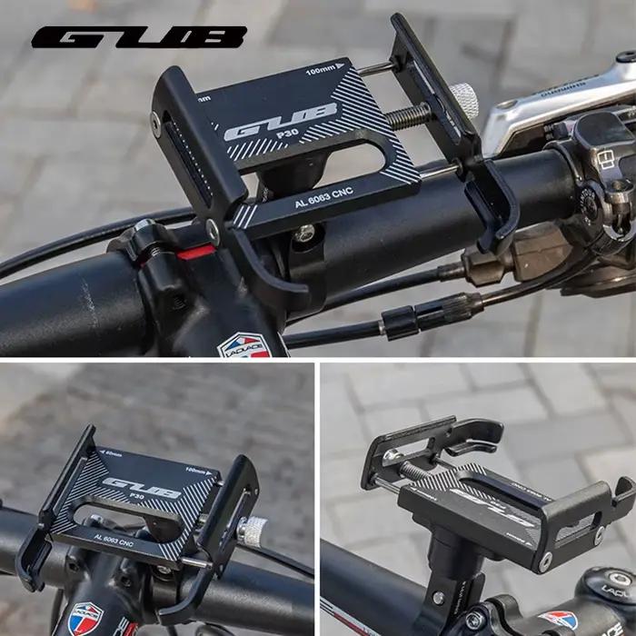 GUB P30 support de téléphone de vélo réglable 360 degrés support de téléphone de vélo équitation cyc