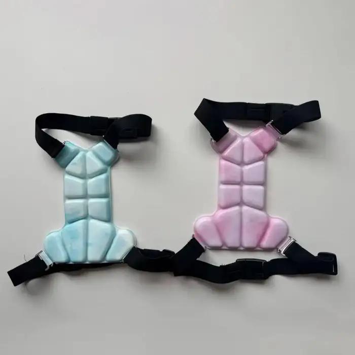 Gilet rafraîchissant pour chien, veste respirante avec pochettes de gel, veste rafraîchissante pour animaux de compagnie pour l'été, pour chiens de grande, moyenne et petite taille