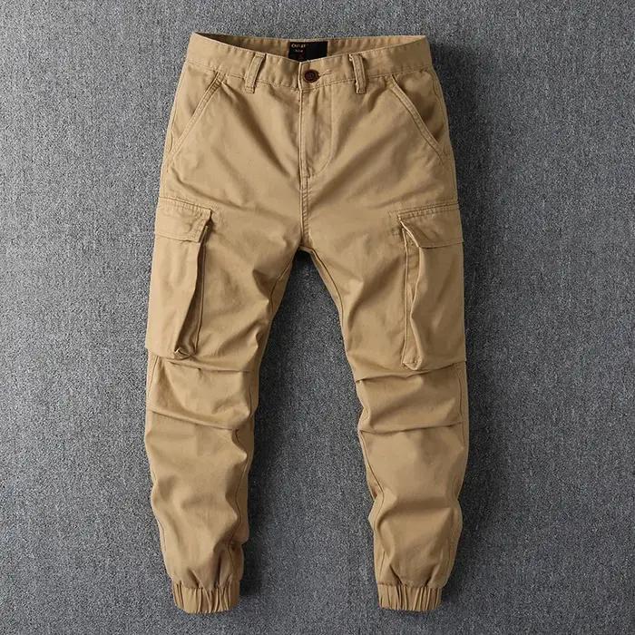 Pantalon cargo randonnée camouflage loose homme - Sport hiking chasse confortable
