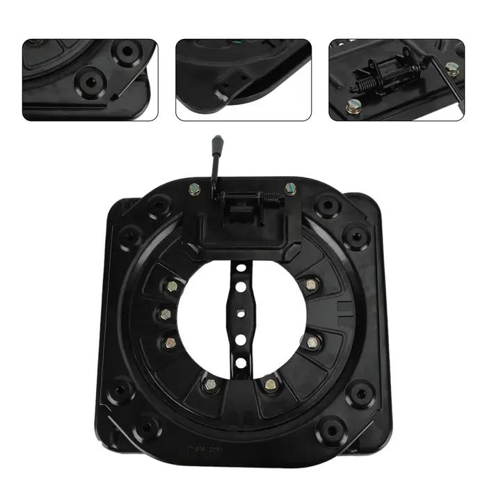 Siège de camping-car universel plateau tournant pivotant modification châssis fourgonnette adaptable multiple véhicules camping car座椅改装通用底盘旋转托盘调整底座适合多种货车露营车