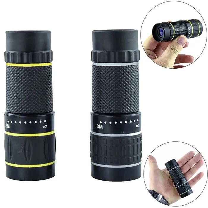 Monoculaire 10x22 haute qualité zoom focus film vert poche optique portable chasse tourisme scope