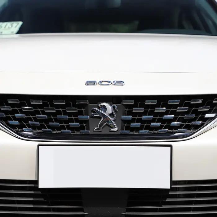 Badge logo Peugeot avant/arrière - Autocollant calandre coffre pour 206 3008 308 307 407 208 207 107 2008 508 408 5008