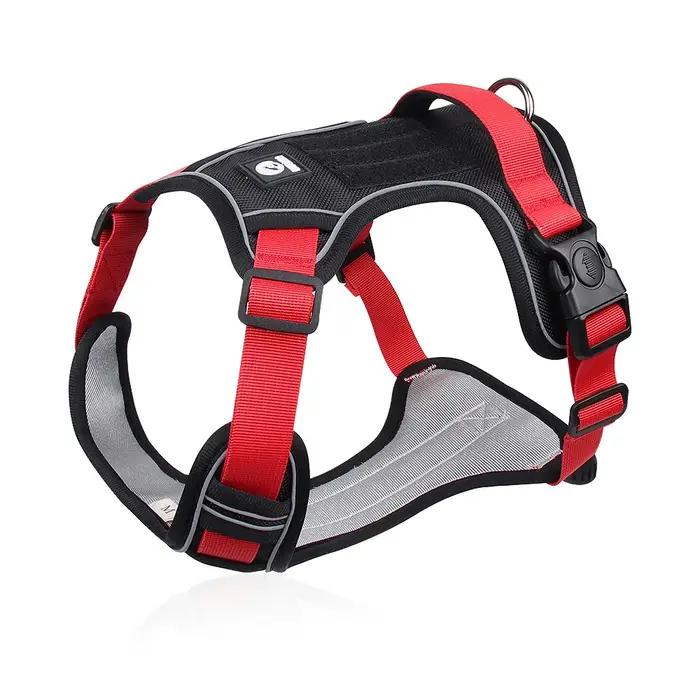 Harnais réfléchissant pour chien 1680D, harnais Oxford étanche pour grands chiens, animalerie, gilet