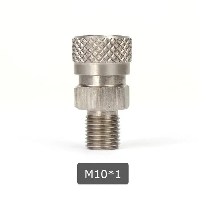AIR CO2 Foster déconnexion rapide adaptateur mâle/femelle remplissage mamelon bouchon aveugle | Filetage 1/8NPT&1/8BSP