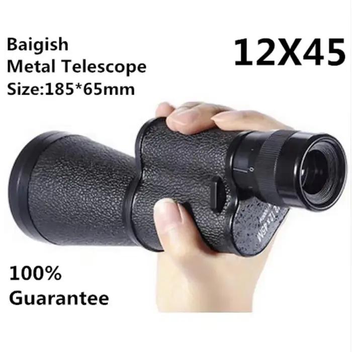 Monoculaire militaire métal 8x30 10x40 12x45 HD qualité portable mini télescope capitaine pirates longue-vue