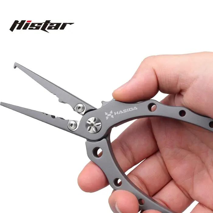 HISTAR – leurre de pêche FG multifonctionnel Ultra-léger, avec lame en alliage de titane et acier au
