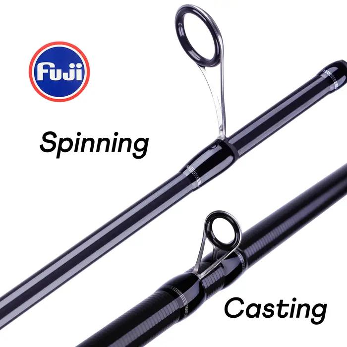 PHISHGER MAXIMUS voyageur filature Baitcasting leurre cannes à pêche 1.65 m ~ 3.0 m Fuji Guide 30 T