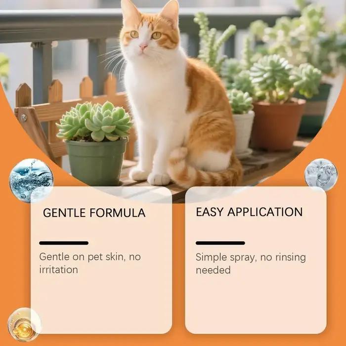 Spray pour points chauds et plaies des animaux de compagnie apaisant irritations cutanées favorisant réparation peau chiens chatsUsageIdOccasionsSpéciales