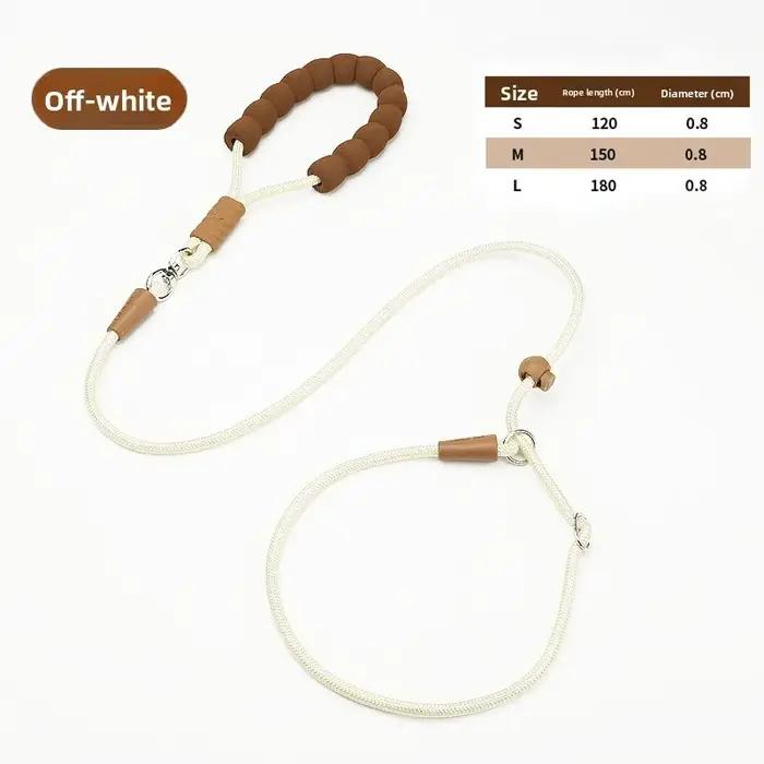 Corde de traction pour promener les chiens, laisse spéciale pour l'entraînement des chiens, pour chiens de grande, moyenne et petite taille