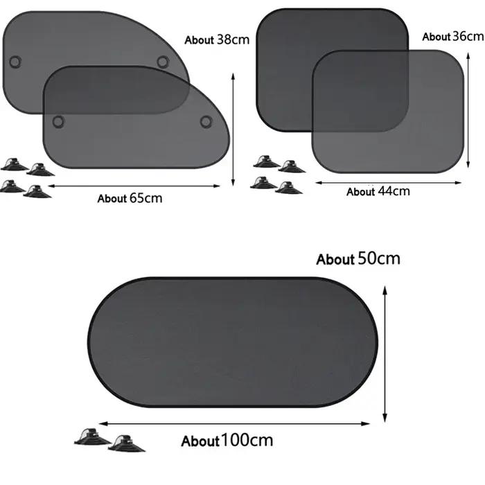 Pare-soleil universel pliable pour pare-brise de voiture, réflecteur de protection solaire pour vitr