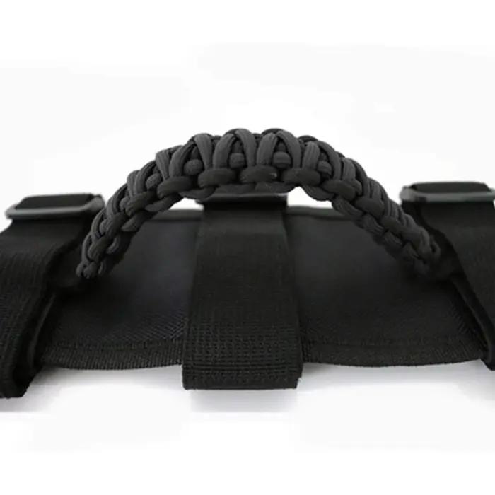 Pour Jeep Wrangler CY YJ TJ JK JKU JL JLU & Gladiator JT 1955-2024 + poignées de maintien de barre de sécurité de voitur