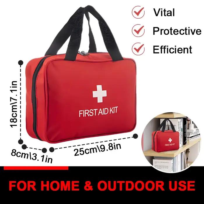 Trousse de premiers secours, fournitures de premiers secours pour les situations d'urgence et de survie | Idéal pour les voitures, les camions