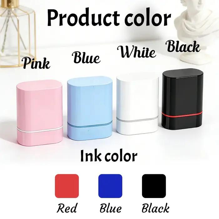 Tampon nominatif personnalisable couleur unie pour vêtements pour vêtements et accessoires personnalisation facile et durable pour couturiers et amateurs occassions spéciales et cadeaux