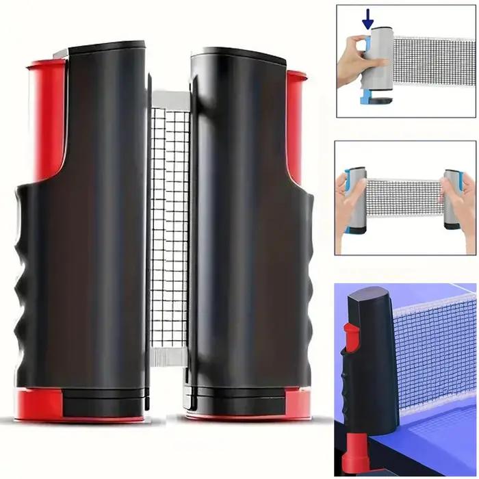 Nouveau Rétractable 2026 : Filet de Tennis de Table Portable pour Entraînement et Compétition – Accessoire de Sport Polyvalent pour Poteaux de Ping-Pong