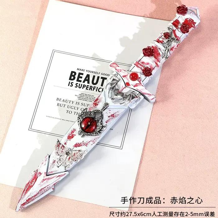 Poignard artisanal de style ancien ornement fini accessoire photo cosplay outil déballage portable cadeau décoratif pour cosplayers occaions spéciales