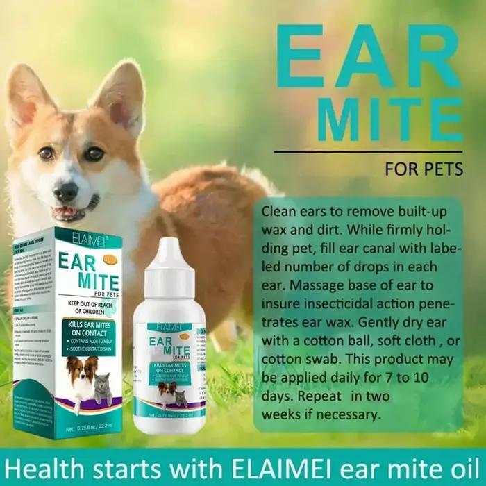Nettoyant pour oreilles de chien