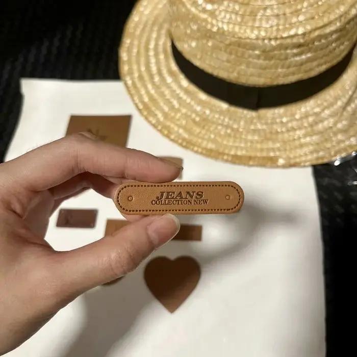 Étiquette de vêtements personnalisée jean accessoires de vêtement