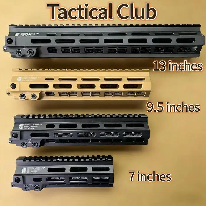 Accessoire pour fusil tactique MK8, garde-main en aluminium 6061 usiné CNC, style M-LOK DD RIS III / Geissele, 9,5/13 pouces, noir/tan