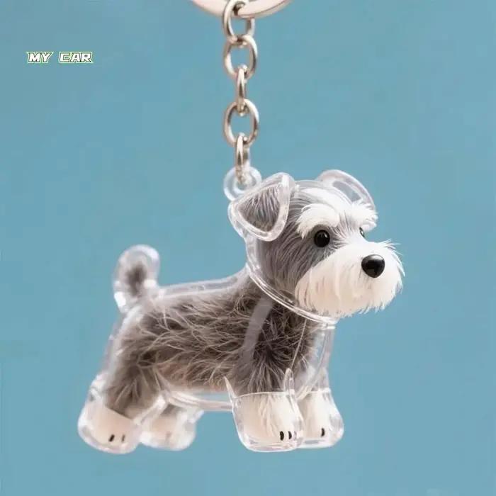 Boîte de rangement de poils de chien en forme de chien