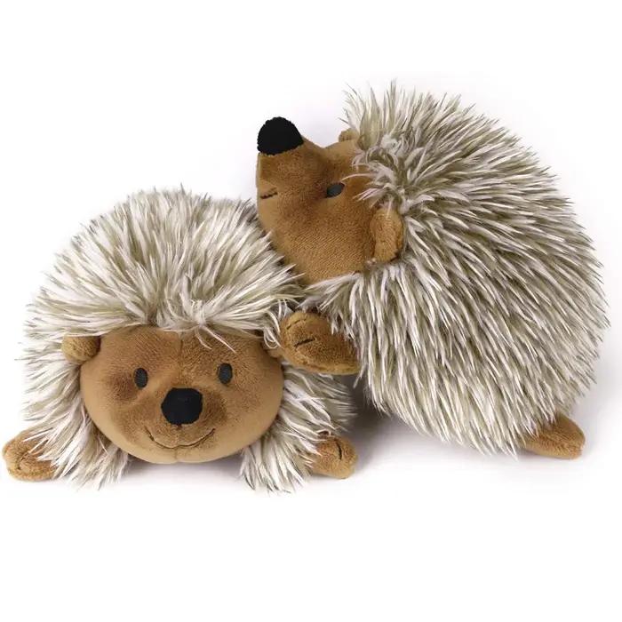 Pawaboo peluche chien jouet Non toxique Super doux fausse fourrure hérisson