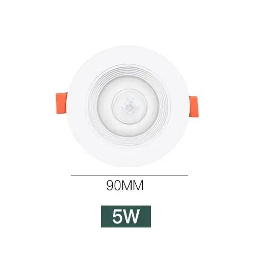 LED Downlights PIR capteur de mouvement vers le bas lumière 5W 10W 15W 20W encastré plafonnier blanc froid lampe de nuit