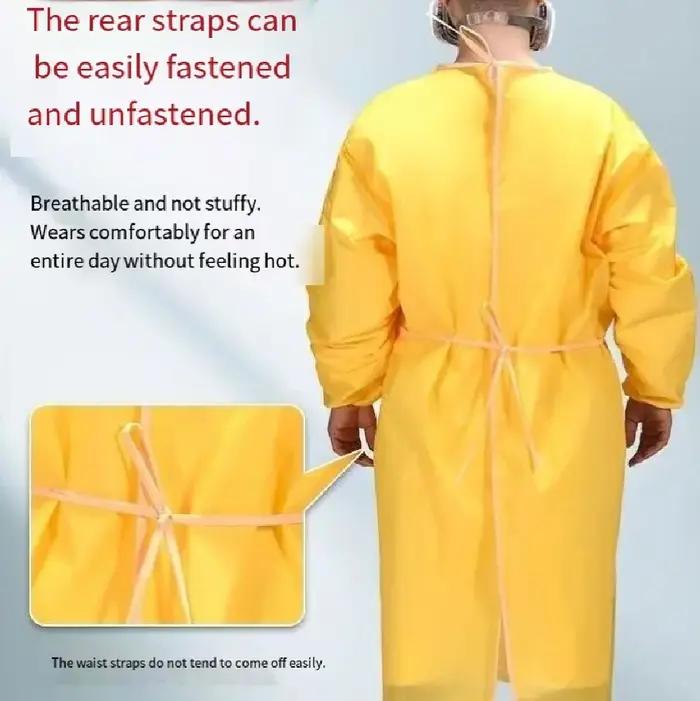 Ensemble de protection chimique résistant aux acides et alcalis pour professionnels travaillant dans des environnements industriels, chimiques et de laboratoire