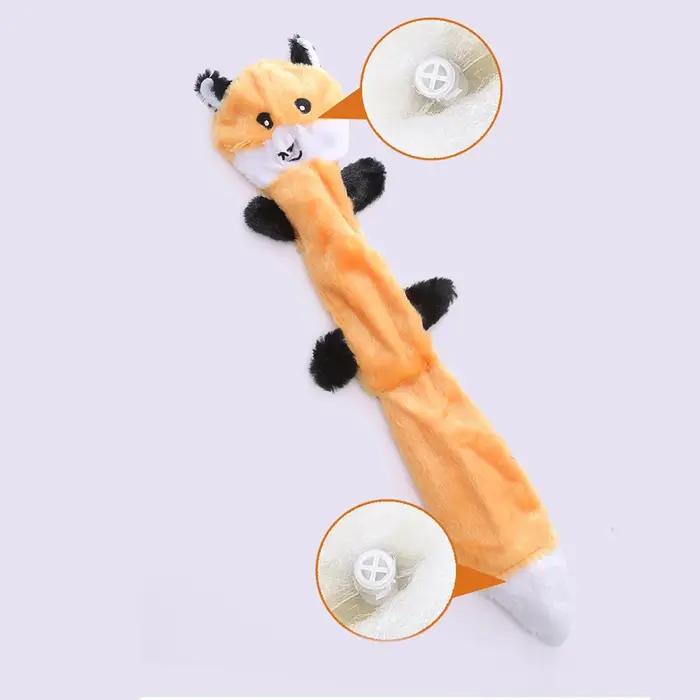 1/3 pièces grand chien jouet résistant aux morsures son en peluche