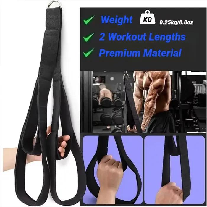 Corde de traction double extrémité pour triceps entraînement de force des biceps triceps pour hommes femmes occasions spéciales fitness musculation