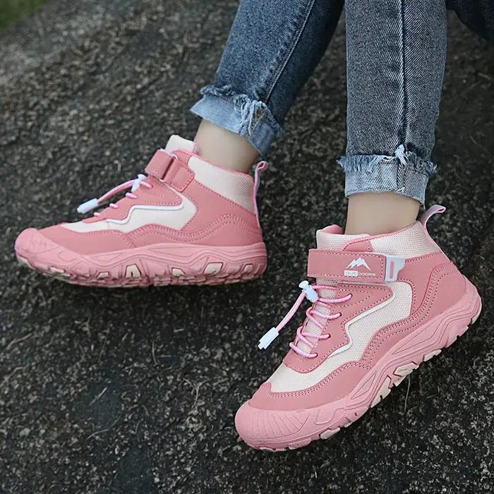 Bottes de randonnée pour enfants, chaussures de randonnée Anti-Collision et antidérapantes pour garç