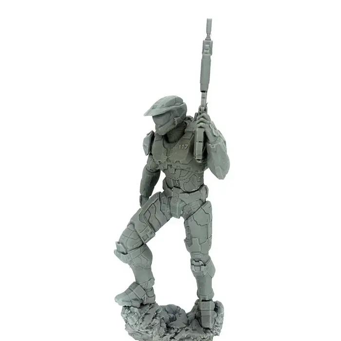 Kit de figurines en résine de sergent 1:18, modèles miniatures à l'échelle, guerrier féminin, Kits non peints, jouets de bricolage, loisirs A218