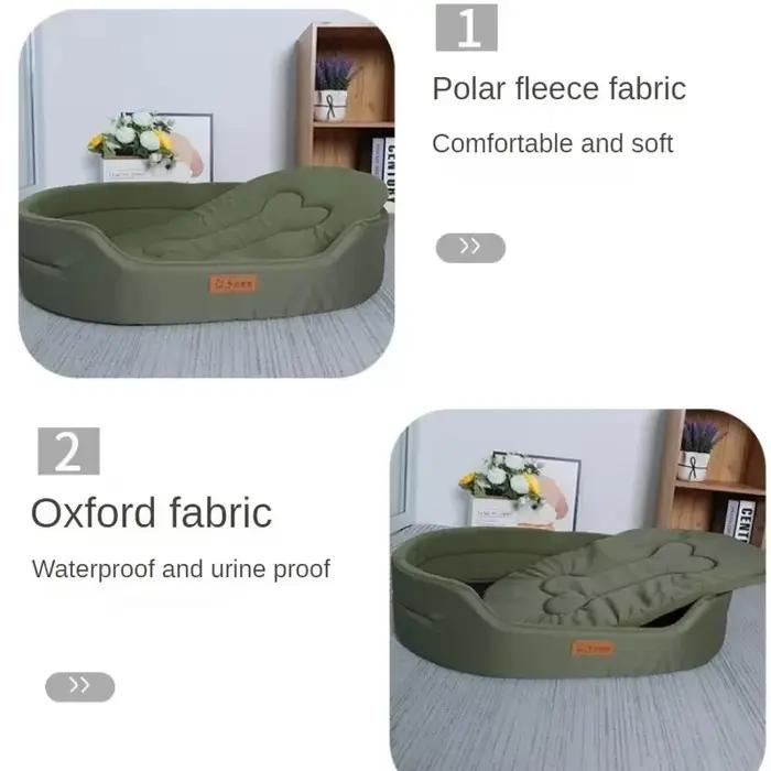 Lit Double face pour chien