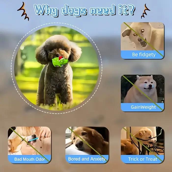 Jouet à mâcher pour chien en latex en forme de cochon sur le thème de Noël, motif à pois, jouet interactif pour animaux de compagnie qui peut nettoyer les dents, adapté aux chiens de petite, moyenne e