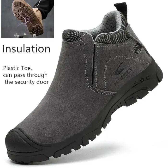 Chaussures de soudage électriques anti-brûlure