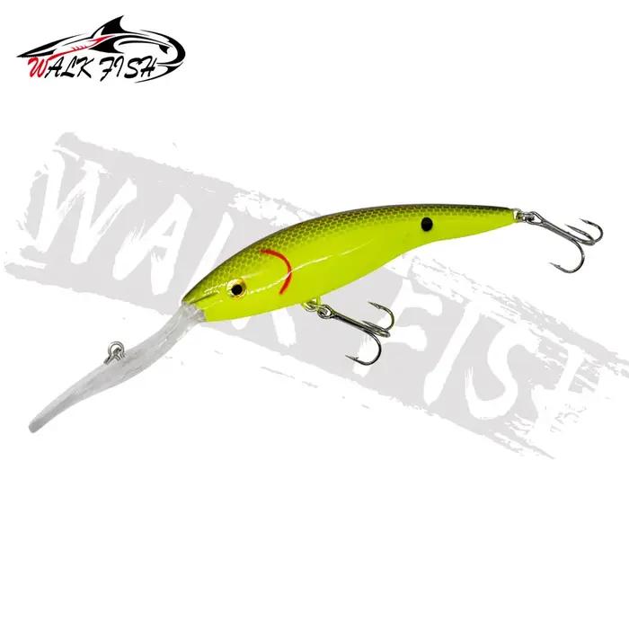 WALK FISH 1 pièces nouveau leurre de pêche méné longue langue conseil 14g/13.5 cm