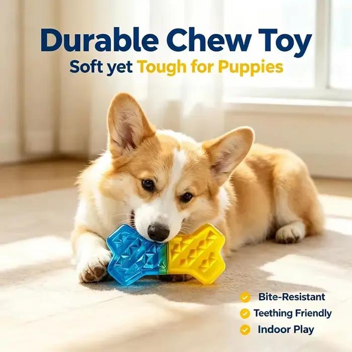 Jouet à mâcher pour chien en forme de bâton de glace, injection d'eau, rafraîchissant, soulagement de la chaleur, pour le nettoyage des dents, jouet durable pour animaux de compagnie, pour l'entraînem