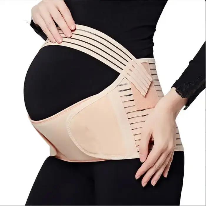 Femmes enceintes soutien ventre bande dos vêtements ceinture réglable taille soins maternité Abdomen orthèse protecteur