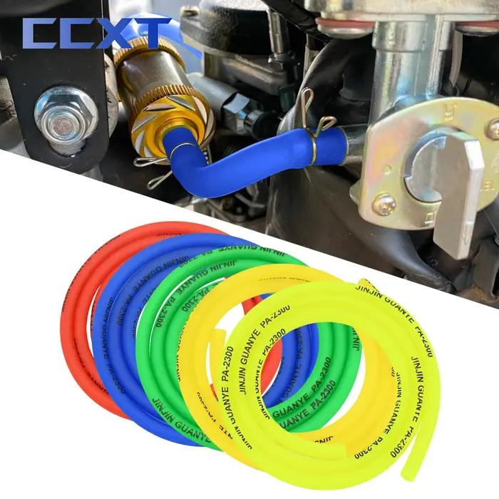 Tuyau de conduite de carburant pour moto, ATV, Scooter, 1M, 3M, 5M, 5 couleurs, tuyau de gazole, Tub